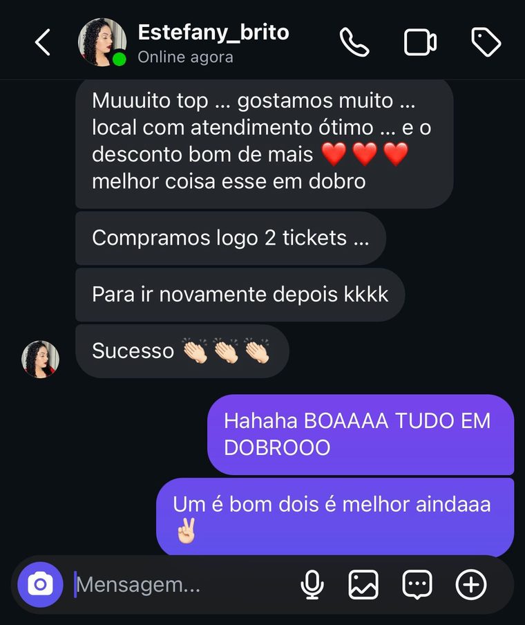 Depoimento de Estefany Brito — floripa em Dobro