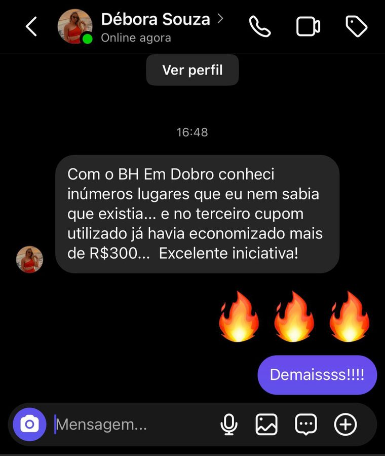 Depoimento de Débora Souza — floripa em Dobro